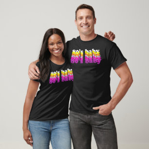 Eighties 1980s happy birthday born in the 80s  T-Shirt