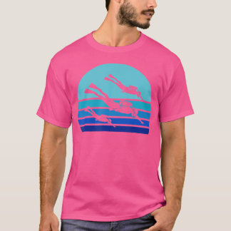 Eighties Diver Deep Sea Diving T-Shirt
