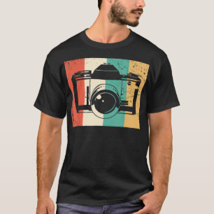 Eighties Photography Retro Vintage Camera T-Shirt