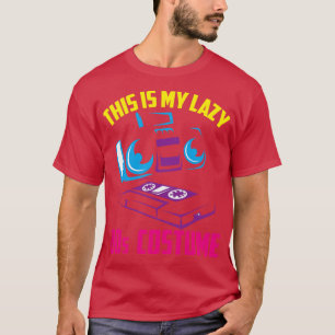 Eighties Theme Party Retro Cassettes Funny Costume T-Shirt