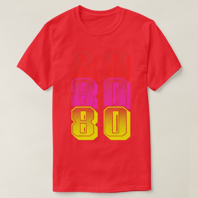 Eighties Vintage 80s T-Shirt (Design Front)