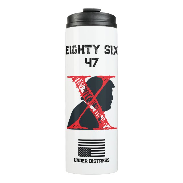 Eighty Six 47 - 12oz Thermal Tumbler (Front)