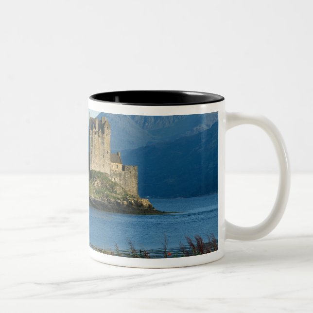 Eilean Donan Castle, Highlands, Scotland 3 Two-Tone Coffee Mug (Right)