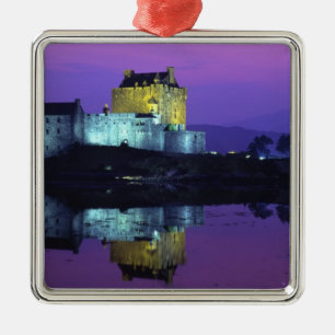 Eilean Donan Castle, Highlands, Scotland 4 Metal Tree Decoration
