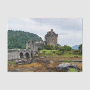 Eilean Donan Castle, Loch Duich - Scotland, UK Tissue Paper