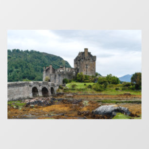 Eilean Donan Castle, Loch Duich - Scotland, UK Window Cling