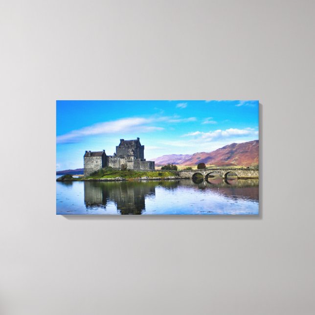 Eilean Donan Castle - Scotland Canvas Print (Front)