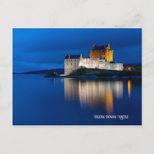 Eilean Donan Castle,Scotland  Holiday Postcard (Front)