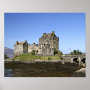 Eilean Donan Castle, Scotland. The famous Eilean 3 Poster