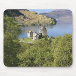 Eilean Donan Castle, Scotland. The famous Eilean Mouse Mat