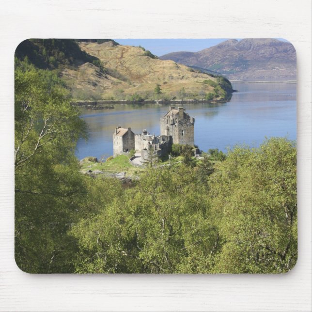 Eilean Donan Castle, Scotland. The famous Eilean Mouse Mat (Front)