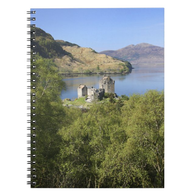 Eilean Donan Castle, Scotland. The famous Eilean Notebook (Front)