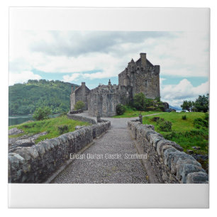 Eilean Donan Castle, Scotland, Tile