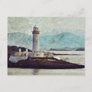 Eilean Musdile Lighthouse Postcard