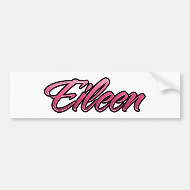 Eileen faded pink Aufkleber Sticker (Front)