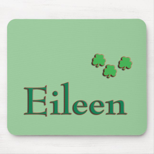 Eileen Irish Name Mouse Mat (Front)