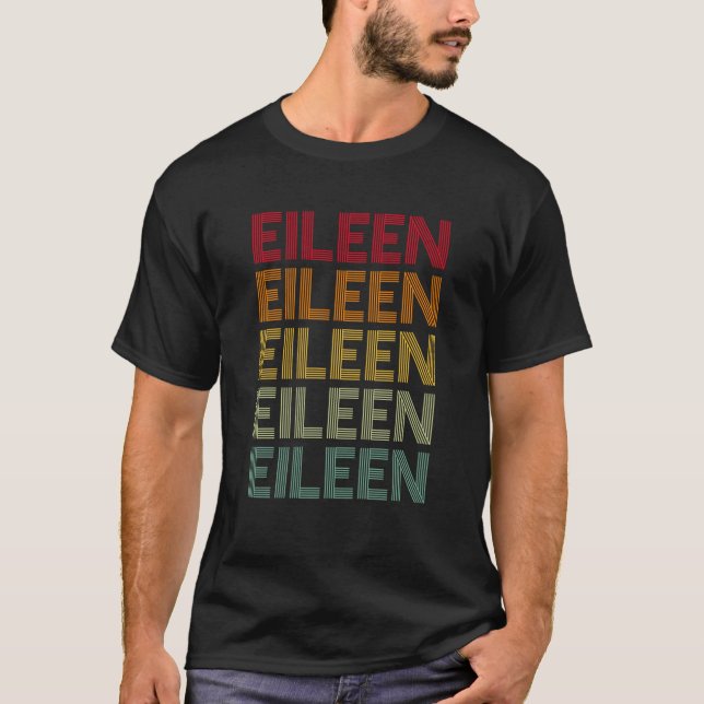 Eileen Retro Name Humour Nickname T-Shirt (Front)
