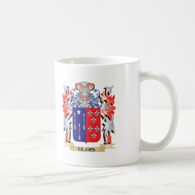Eilers Coat of Arms - Family Crest Coffee Mug (Right)