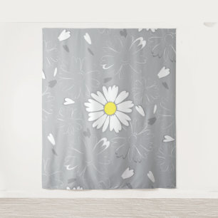Eilin's Daisy Flower Tapestry