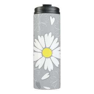 Eilin's Daisy Flower Thermal Tumbler