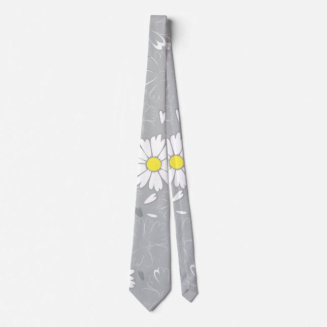 Eilin's Daisy Flower Tie (Front)