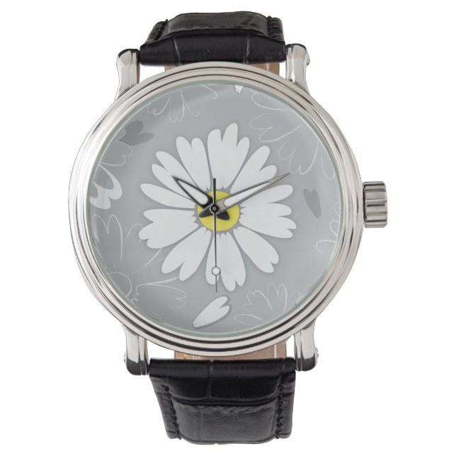 Eilin's Daisy Flower Watch (Front)