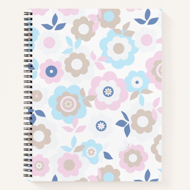Eilin's Spring Flowers 3 Notebook (Front)