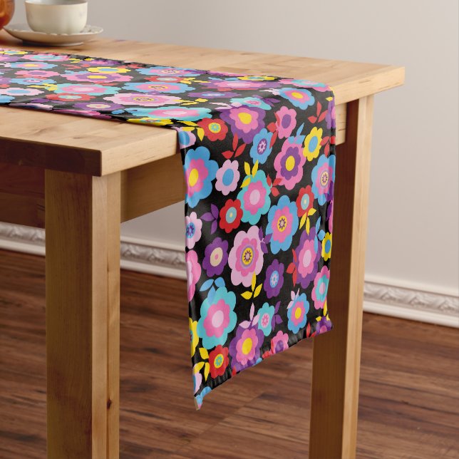 Eilin's Spring Flowers Long Table Runner (In Situ)