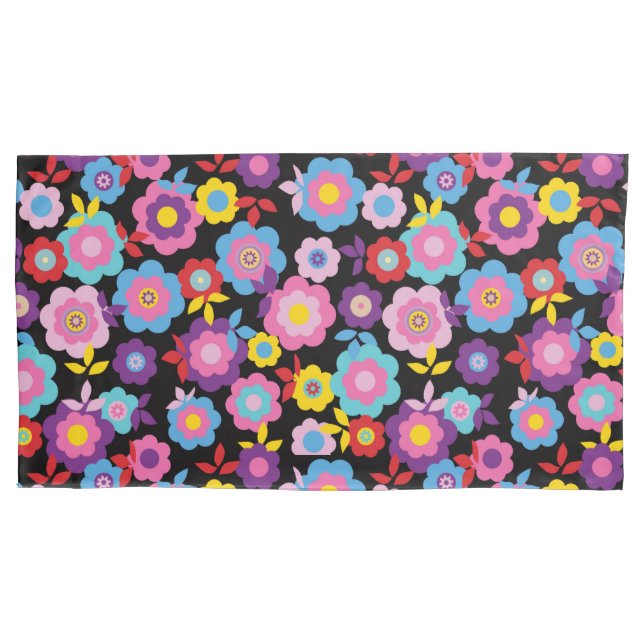 Eilin's Spring Flowers Pillowcase (Front)
