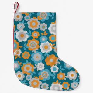 Eilin's Spring Flowers Small Christmas Stocking