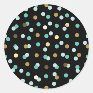 Eilin's Trendy Pattern Classic Round Sticker