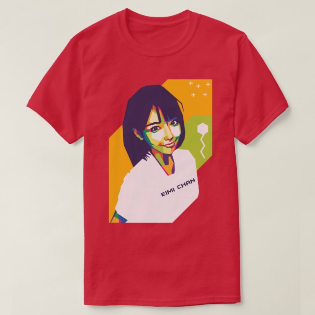 Eimi Fukada on wpap art part T-Shirt (Design Front)