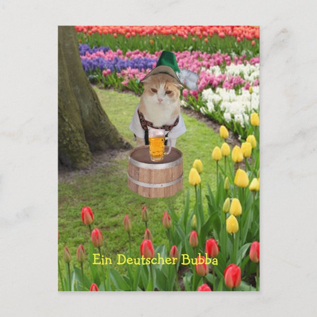 Ein Deutscher Bubba Postcard (Front)