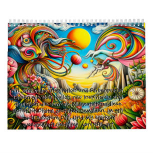 Ein Jahr in Farbenpracht Calendar