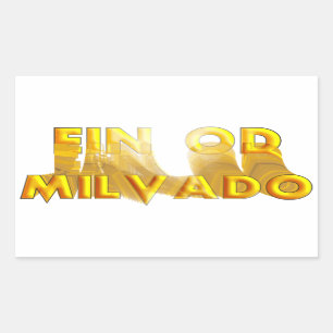 Ein Od Milvado Rectangular Sticker