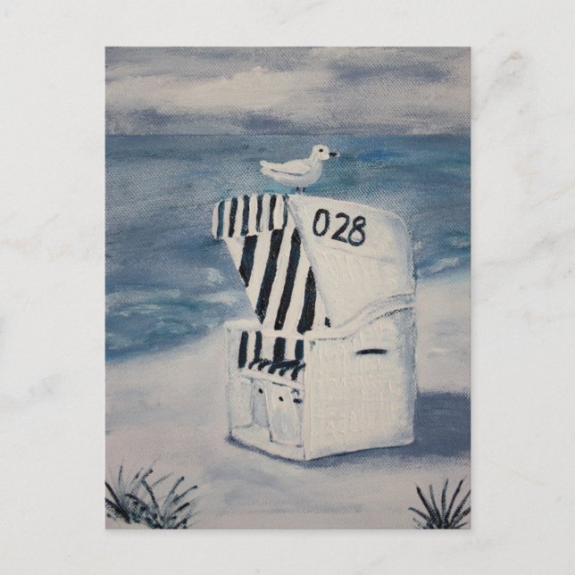 Ein Tag am Meer Postcard (Front)