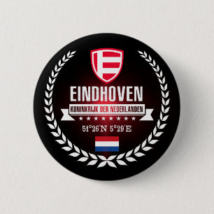 Eindhoven 6 Cm Round Badge
