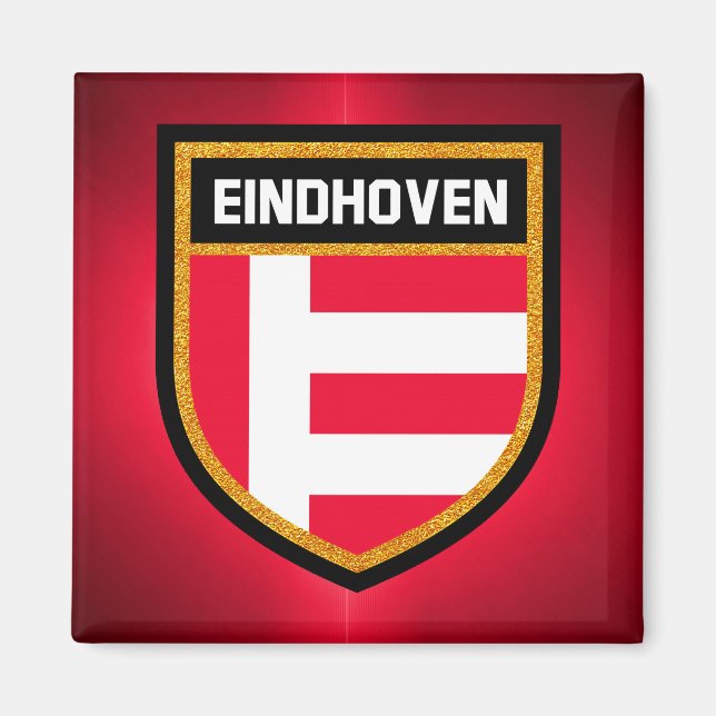 Eindhoven Flag Magnet (Front)
