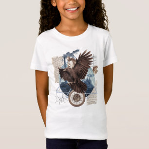 Eine schöne Collage mit Adler T-Shirt