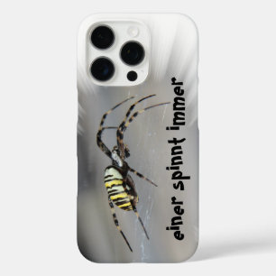 Einer spinnt immer Apple iPhone Hüllen 16 Pro Case