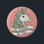Einhorn Button 5.7 cm Round<br><div class="desc">Single-hole Button 5.7 cm Round.</div>