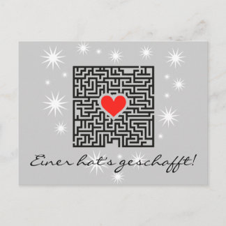 Einladungskarten JGA Postcard