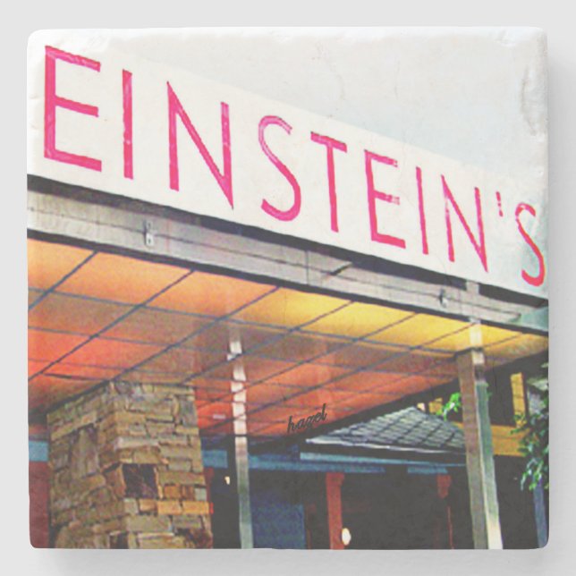 Einstein's Atlanta, Einstein's Atlanta Stone Coaster (Front)