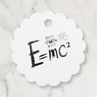Einstein's Theory of Relativity. Formula Favour Tags