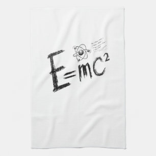  Einstein's Theory of Relativity. Formula Tea Towel