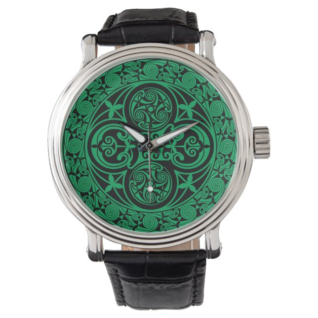Eire: Celtic Irish ambigram Watch (Front)