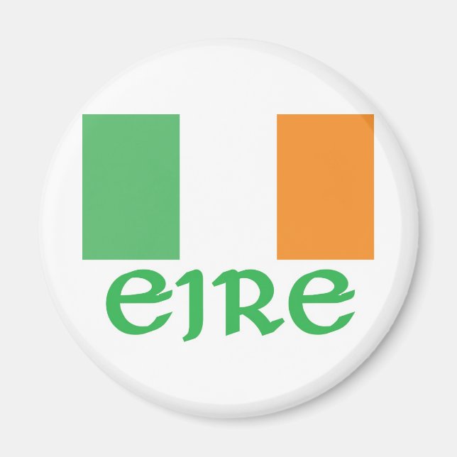 EIRE Irish Flag Magnet (Front)
