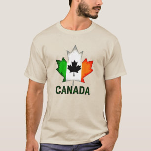 Éire Meets Canada: Celtic Pride Distressed T-Shirt