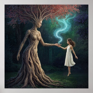 "Eirene’s Woodland Crossing” – A Surreal Reality Poster