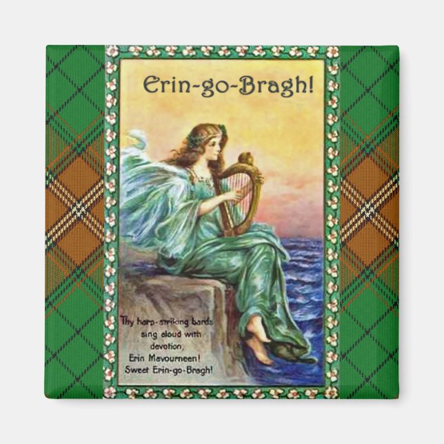 Éirinn with Harp Magnet (Front)